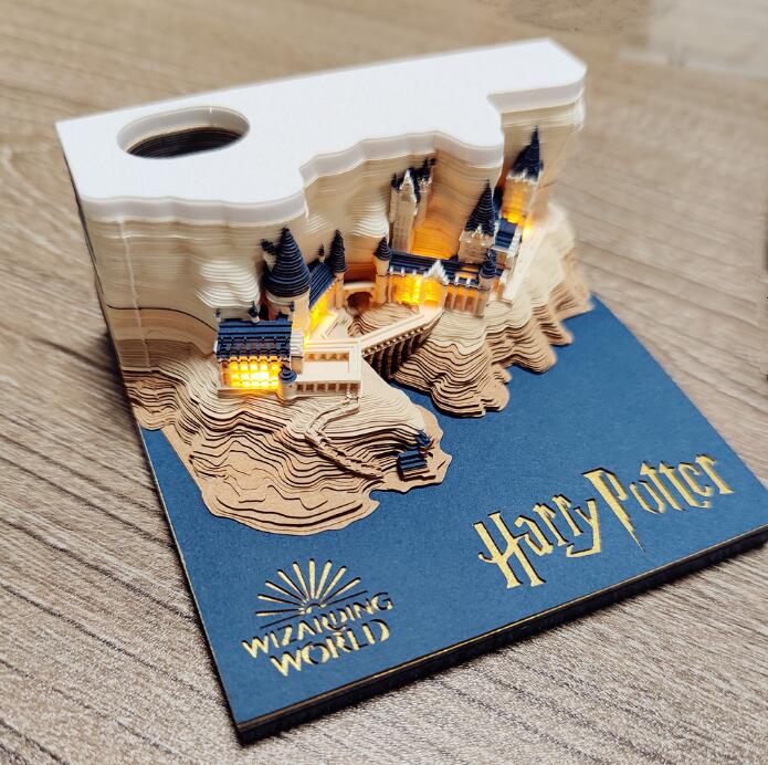 Hogwarts 3D Memo Pad